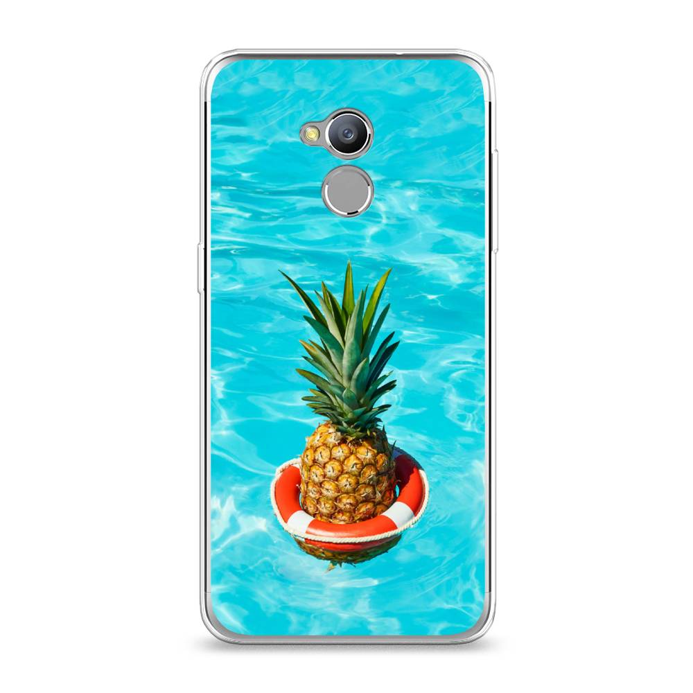 

Чехол Awog на ZTE Blade V7 Lite / ЗТЕ Блэйд V7 Lite "Ананас в бассейне", 130450-10