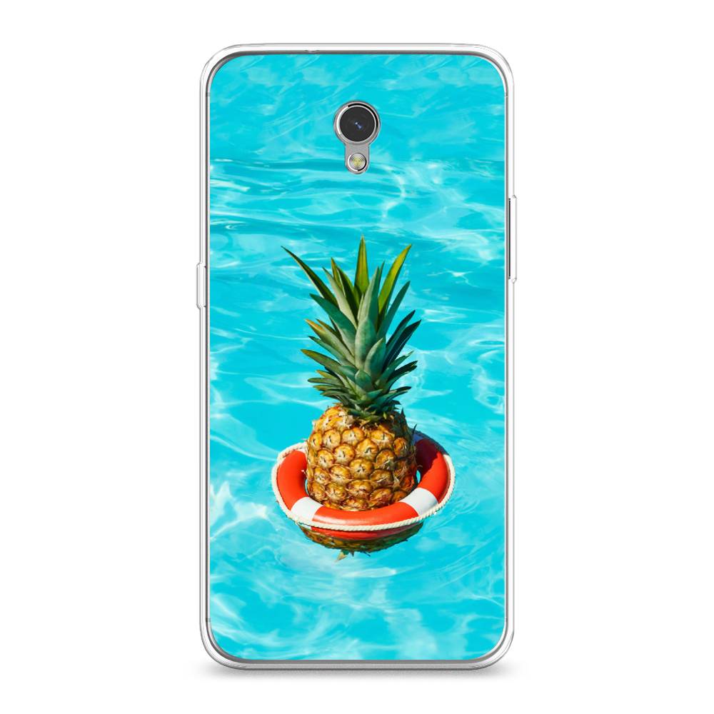 

Чехол Awog на ZTE Blade V7 / ЗТЕ Блэйд V7 "Ананас в бассейне", Разноцветный, 131150-10