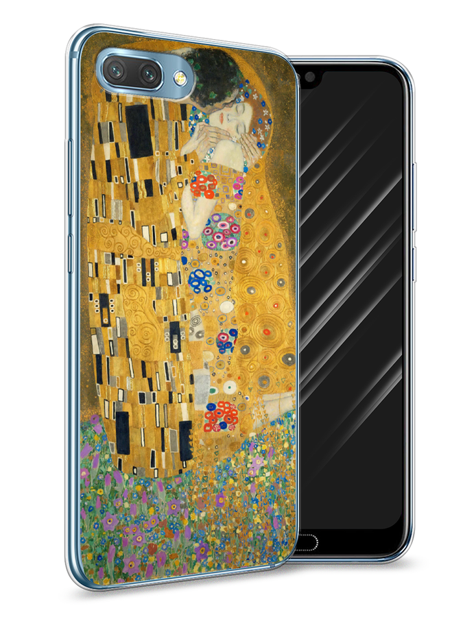 

Чехол Awog на Honor 10 "Поцелуй Гюстава Климта", Желтый, 65350-9