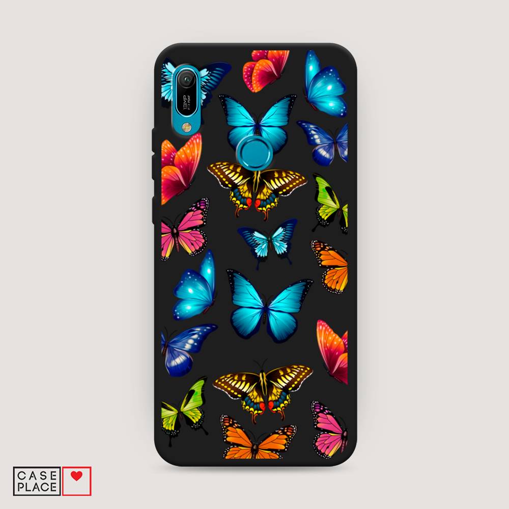 

Чехол Awog "Разные бабочки" для Huawei Y6 2019