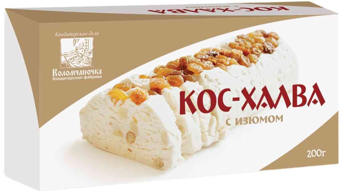 Кос-халва Коломчаночка с изюмом 200 г