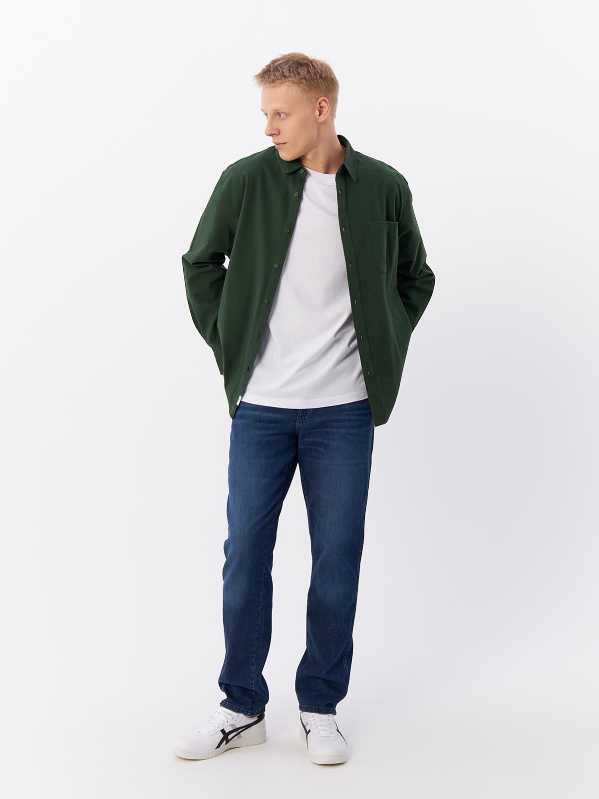 

Джинсы мужские Wrangler W12SYJZ99 синие 30/32, Синий, W12SYJZ99