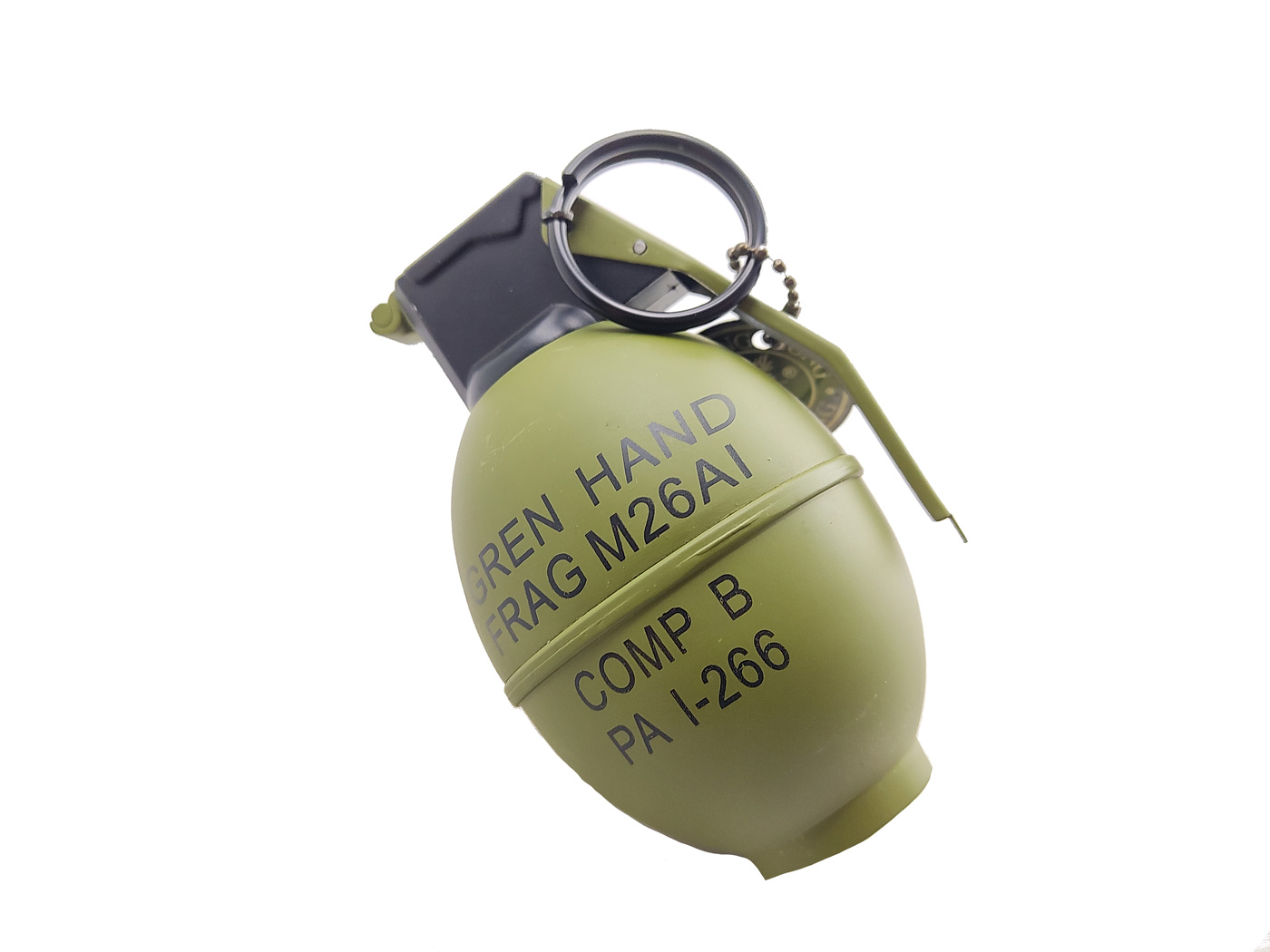 

Зажигалка газовая граната М26A1, Зеленый, m26a1