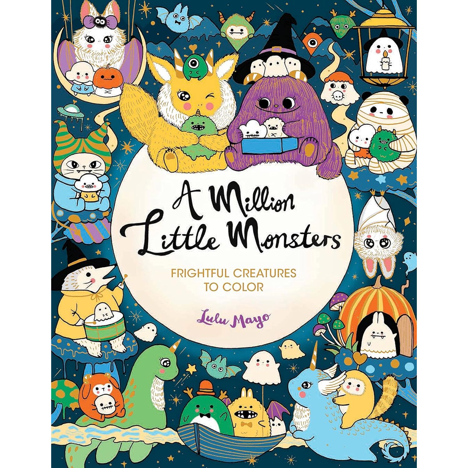

A Million Little Monsters : Spooktacular Cuties to Colour. Lulu Mayo