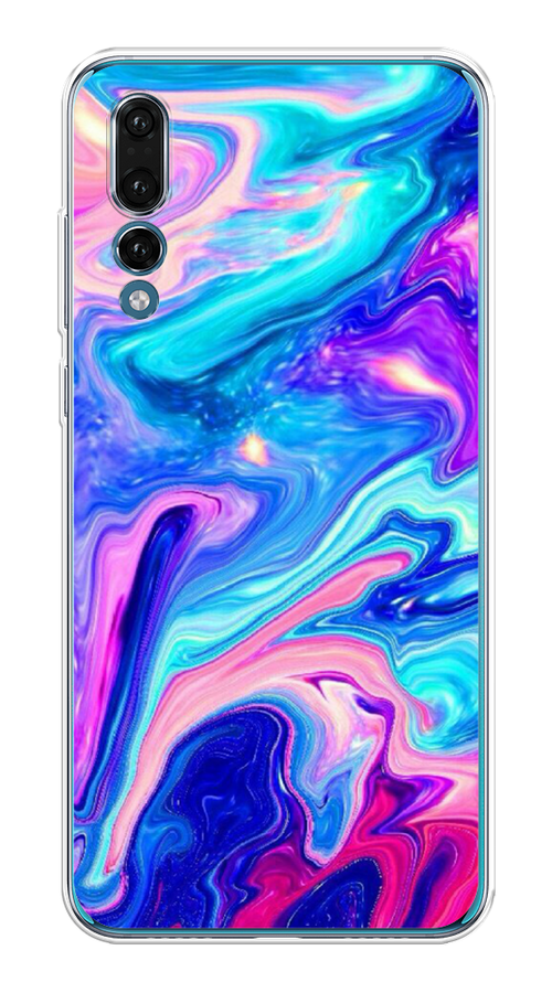 

Чехол Awog на Huawei P20 Pro "Потеки краски", Розовый, 65050-10