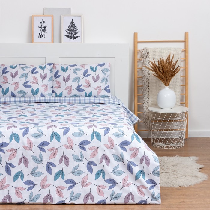 

LoveLife КПБ 2сп Шелест листвы 175х215 см, 200х225 см, 50х70 см-2шт, хлопок,сатин,125г/м, Постельное бельё LoveLife 2сп «Шелест листвы» 175х215 см, 200х225 см, 50х70 см-2шт,100%хлопок,сатин,125г/м