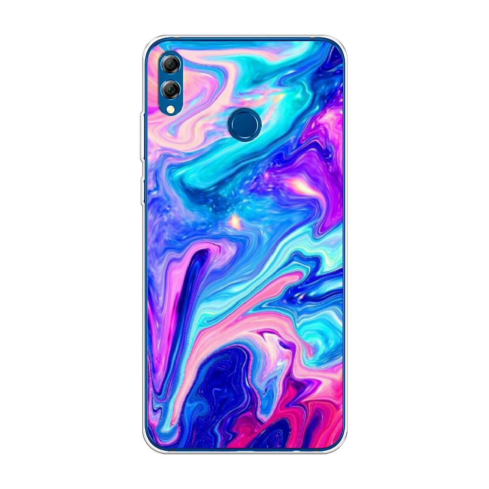 

Чехол Awog на Honor 8X Max "Потеки краски", Розовый, 66550-10