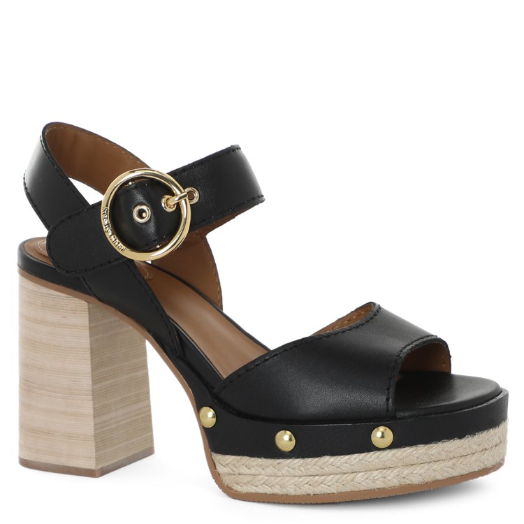 

Босоножки женские See by Chloe SB38083A черные 39 EU, SB38083A