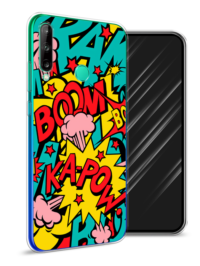 

Чехол Awog на Huawei Y7p "Постер pop art", Голубой;желтый;красный, 6103350-9