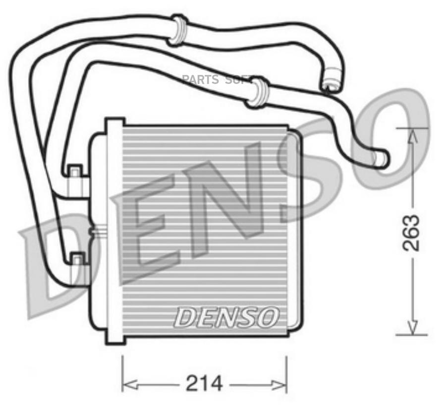 Радиатор Denso DRR12003