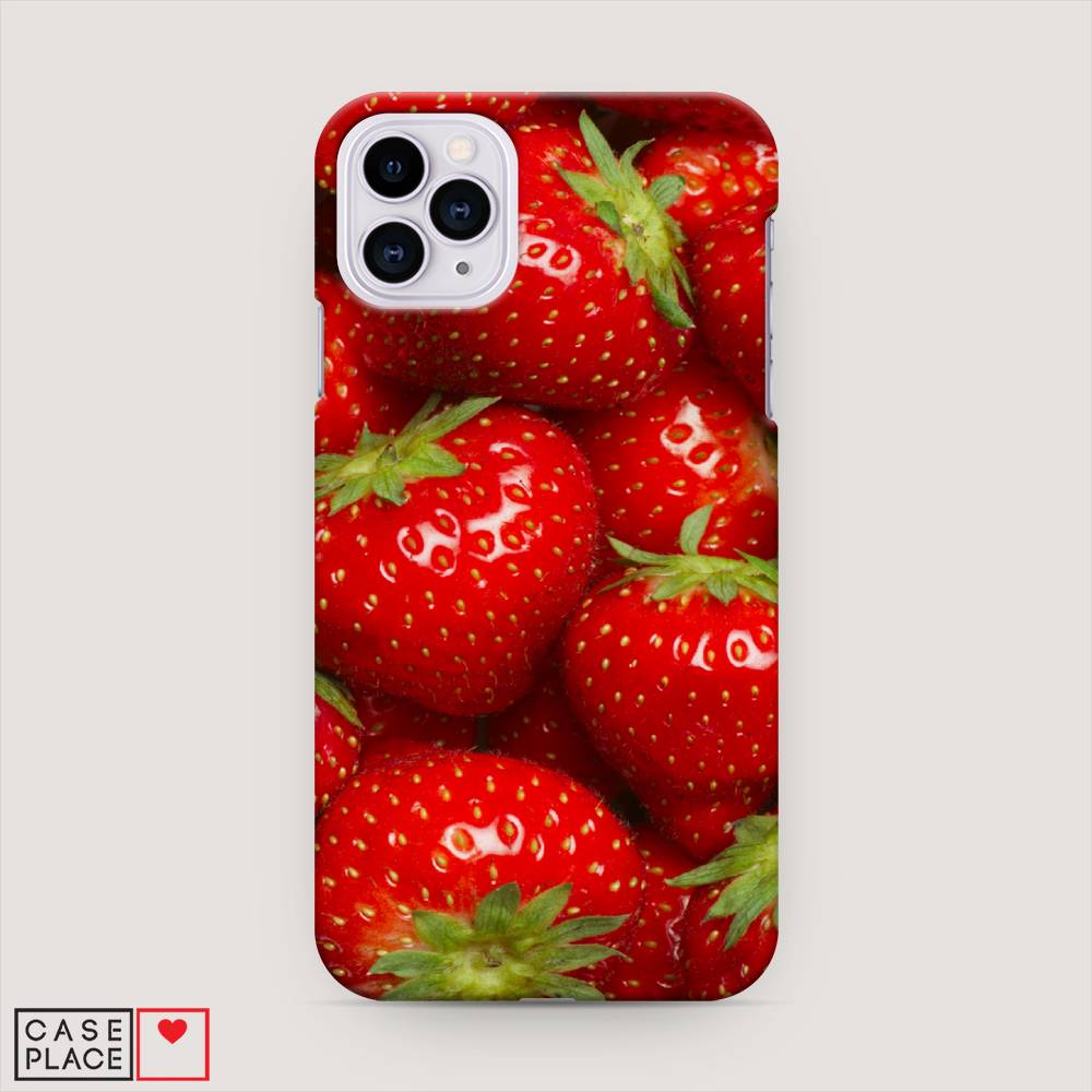 

Пластиковый чехол "Клубника" на Apple iPhone 11 Pro Max, 12220-7