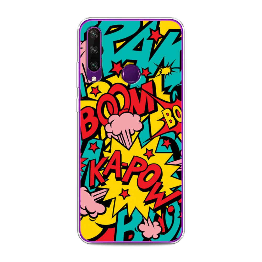 

Чехол Awog на Huawei Y6p "Постер pop art", Голубой;желтый;красный, 6103250-9