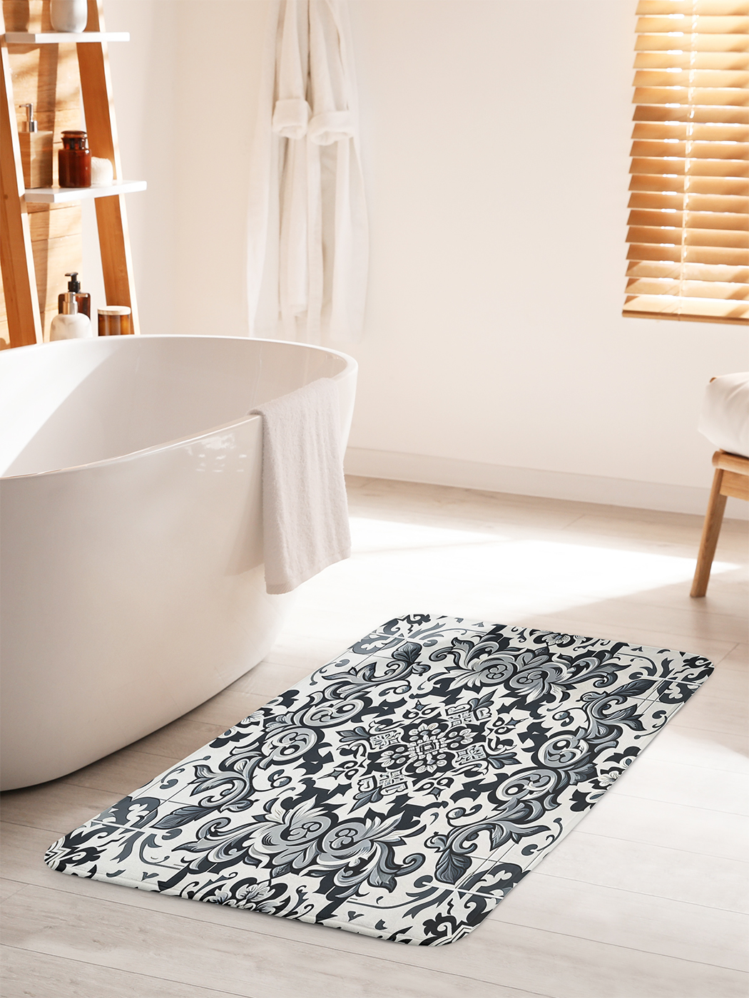 

Коврик для ванной туалета душа JoyArty "Узоры ковра", bath_sd1815_60x100