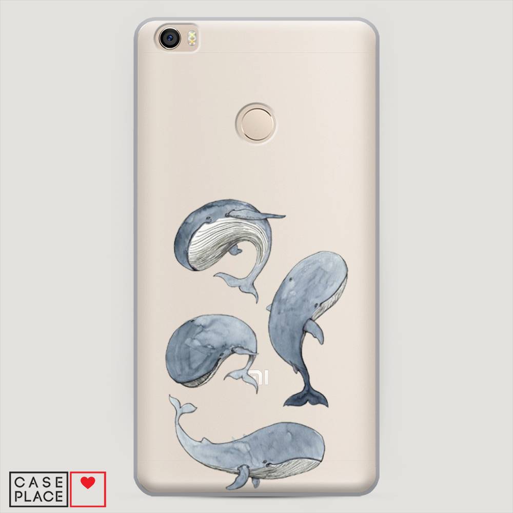 

Пластиковый чехол "Киты" на Xiaomi Mi Max