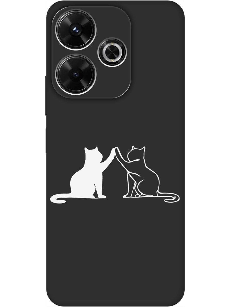 

Силиконовый чехол на Xiaomi Redmi 13 / Redmi Note 13R, Poco M6 4g с принтом 810275, Черный;белый;серый, 783988671