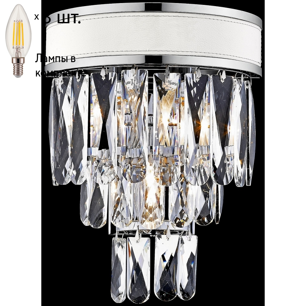 

Бра с лампочками Wertmark WE136.03.101+Lamps