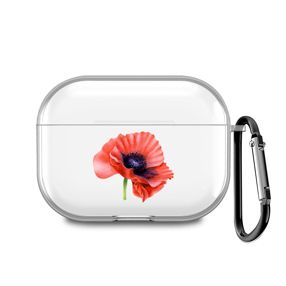 

Чехол для наушников AirPods Pro 2 "Большой красный мак", AIPC-440-9E-1