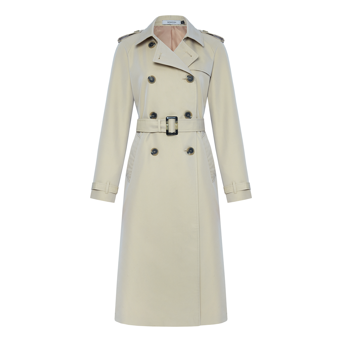 

Тренч женский Moreish 21876 бежевый XL, 21876