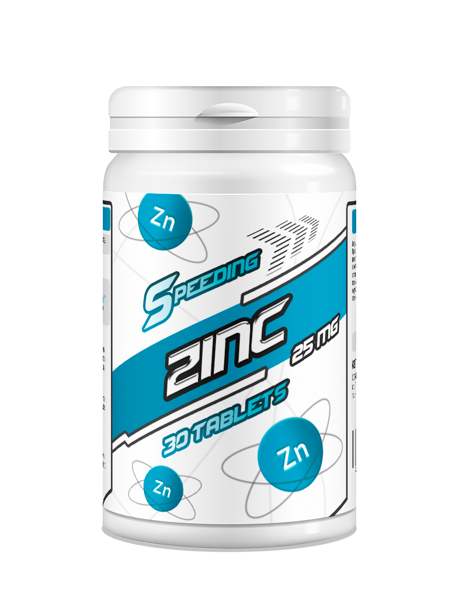 Цинк Speeding 25мг 30 таблеток