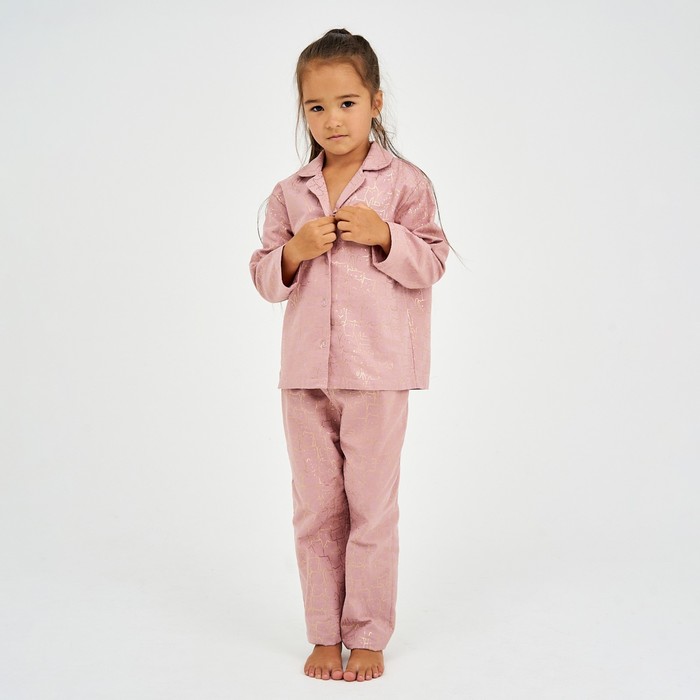 

Пижама детская для девочки KAFTAN "Котики", р. 98-104, розовый, П00000560_Котики для девочки