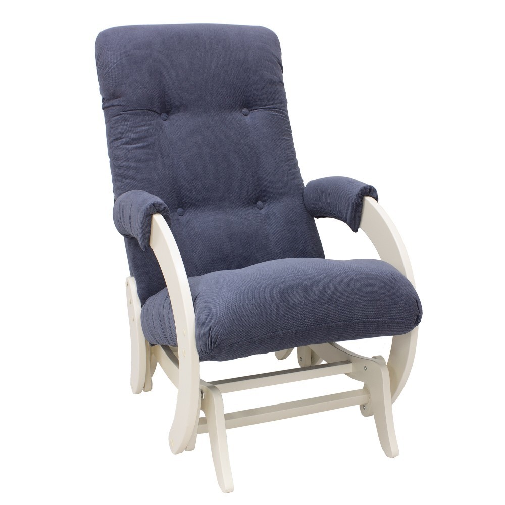 

Кресло-маятник Wissar home Консул 68 Verona Denim blue, Молочный дуб-эмаль