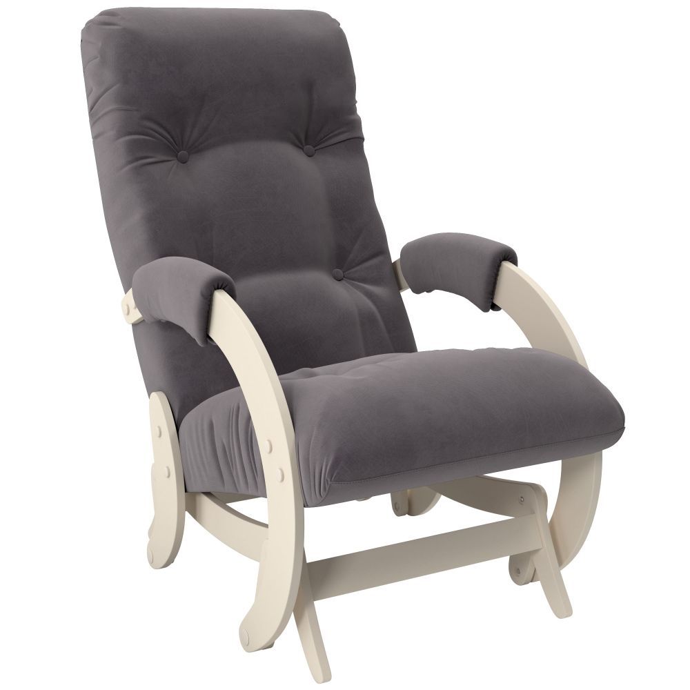 

Кресло-маятник Wissar home Консул 68 Verona Antrazite Grey, Молочный дуб-эмаль