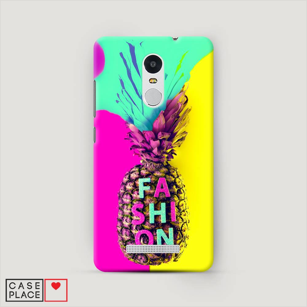 

Пластиковый чехол "Кислотный ананас" на Xiaomi Redmi Note 3