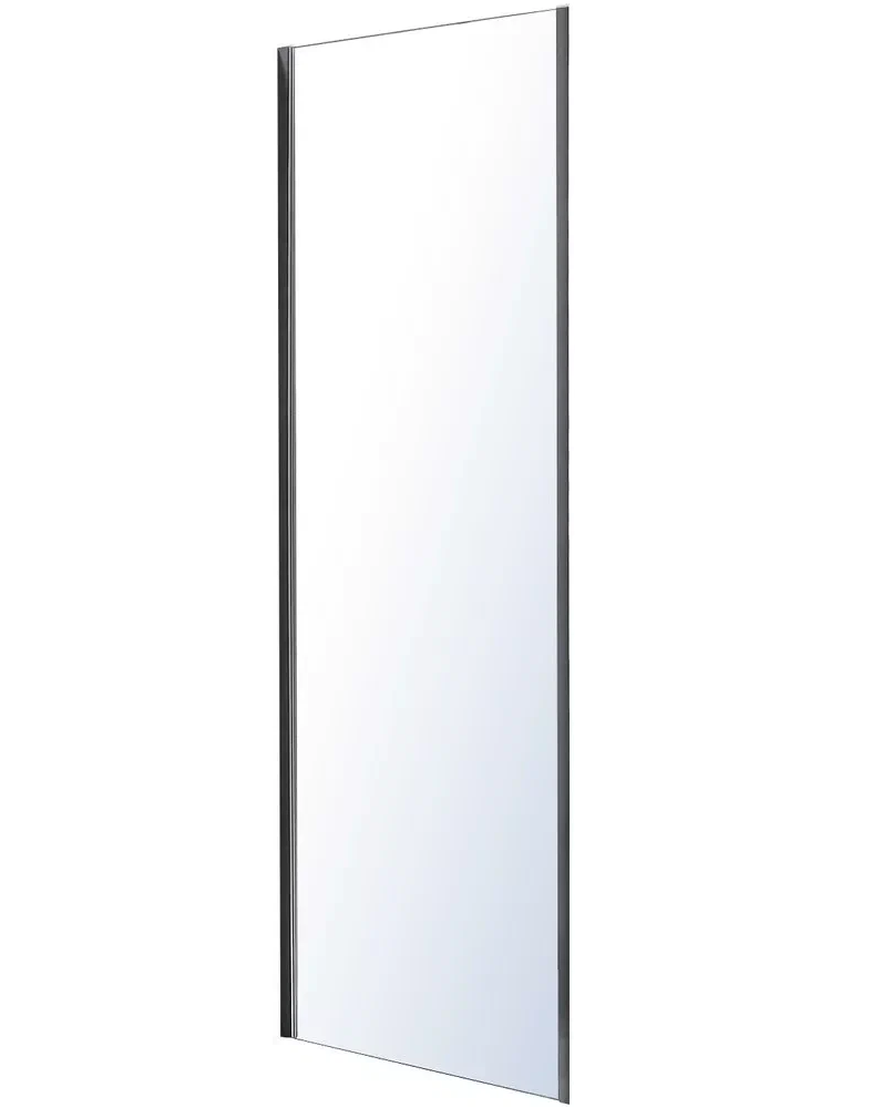 Душевая стенка BelBagno Unique FIX 90 профиль Хром стекло прозрачное