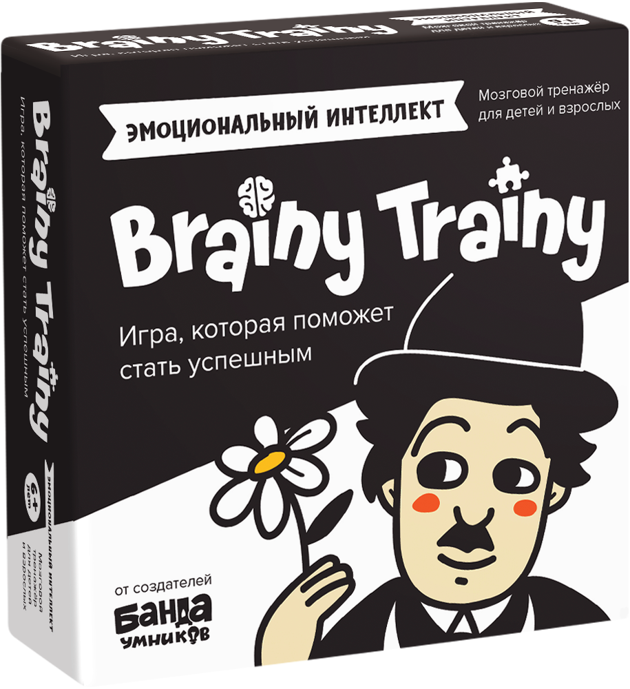 Игра-головоломка BRAINY TRAINY УМ462 Эмоциональный интеллект для детей от 6 лет игра головоломка brainy trainy ум548 железная логика для детей от 8 лет