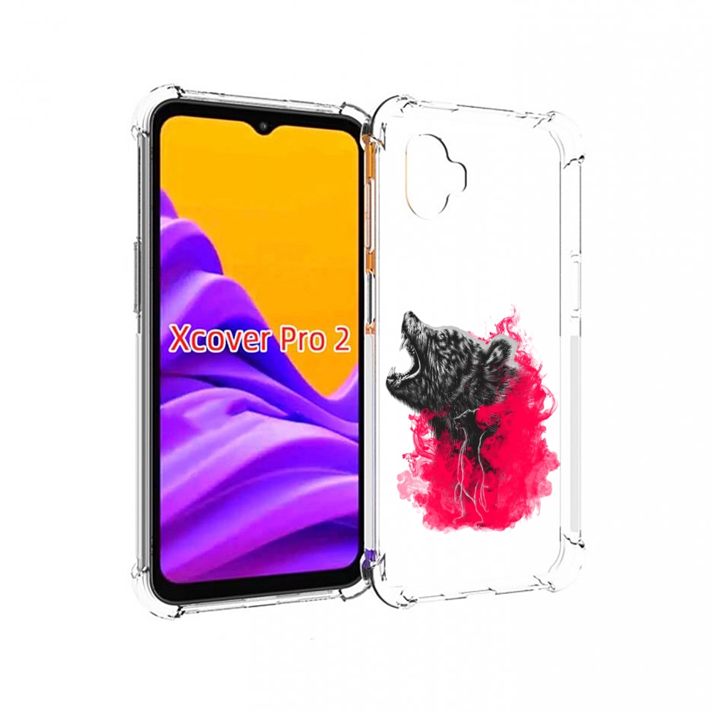 

Чехол MyPads медведь в дымке для Samsung Galaxy Xcover Pro 2, Прозрачный, Tocco