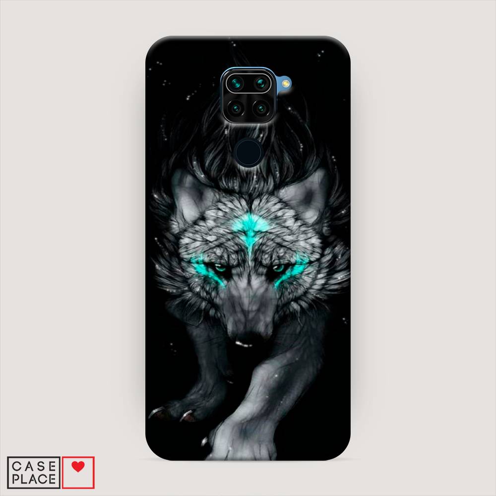 

Пластиковый чехол "Волшебный волк" на Xiaomi Redmi 10X 4G, 38220-1