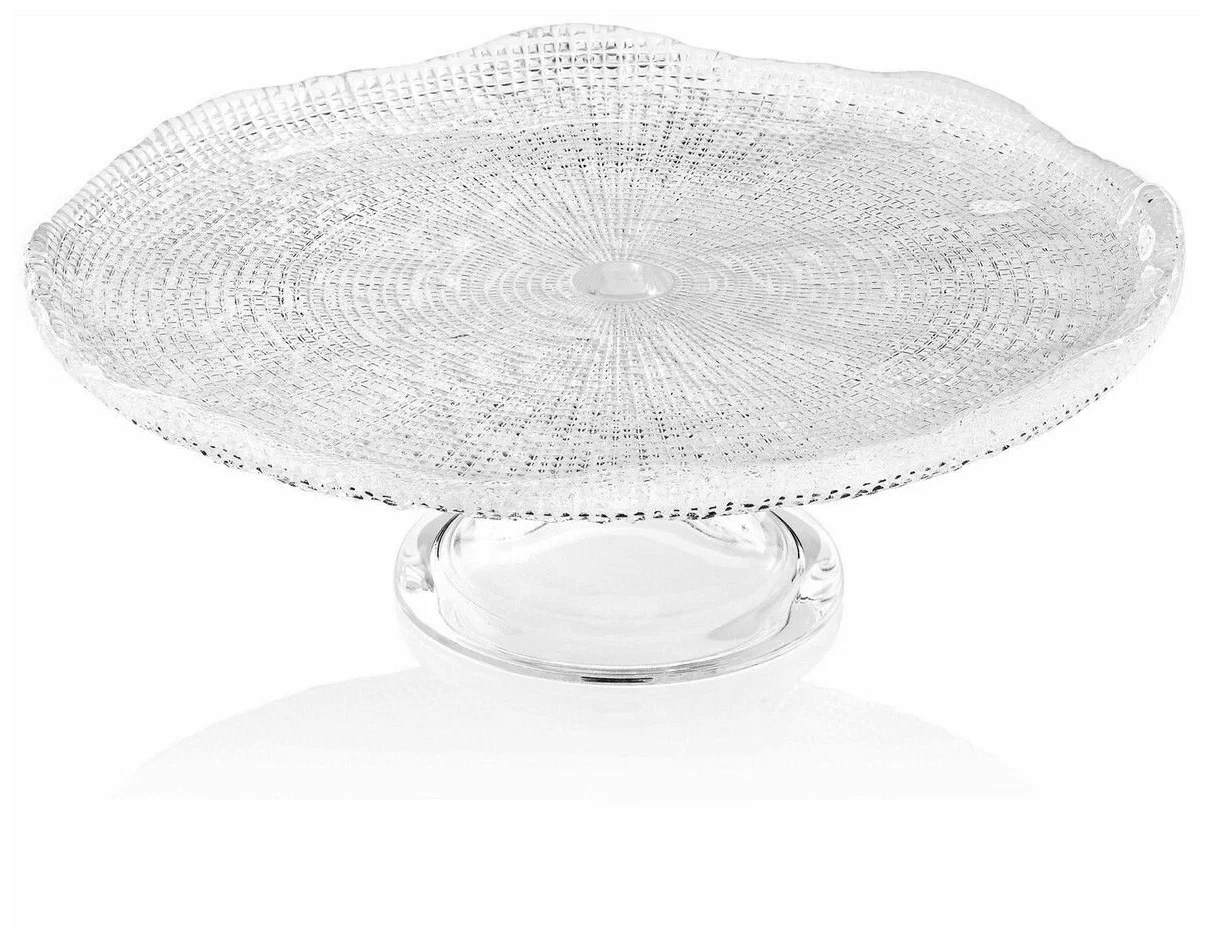 

Блюдо для торта IVV Diamante на ножке 32 см