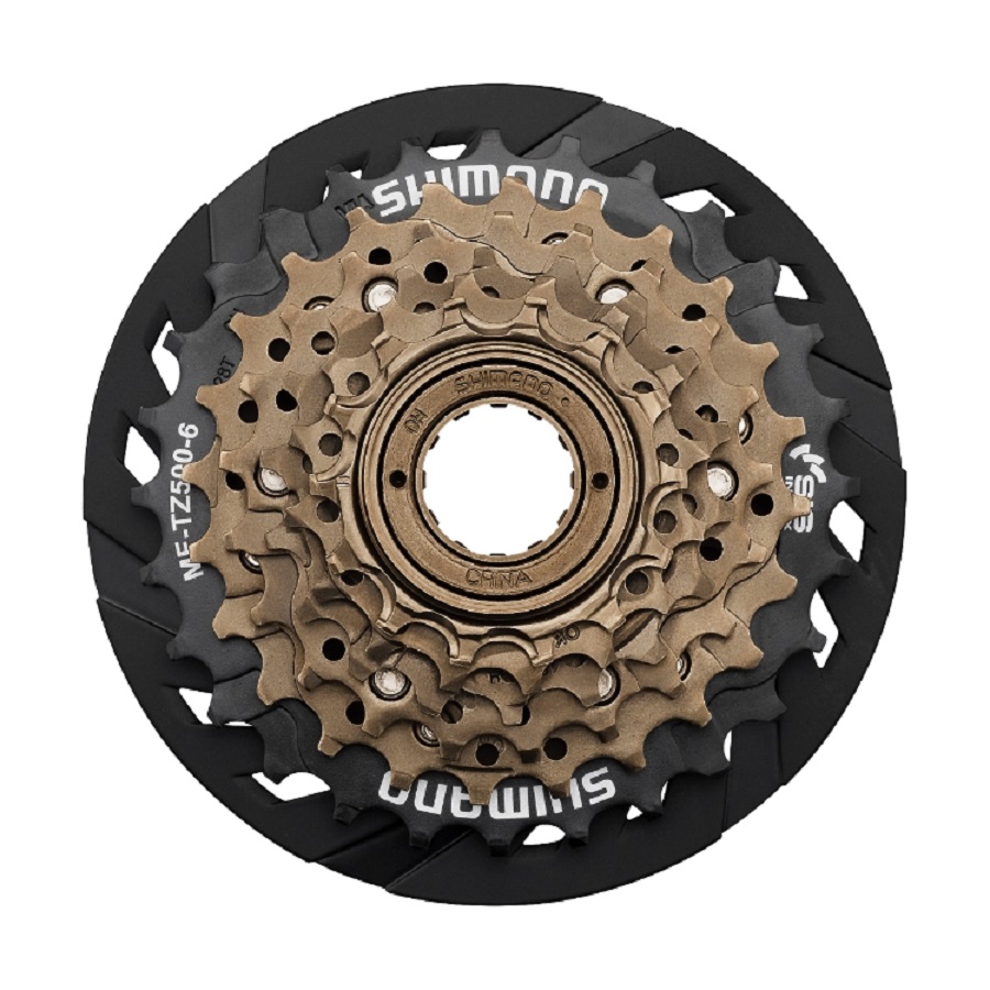 Трещотка 7ск 14-28Т SHIMANO MF-TZ500 с защитой