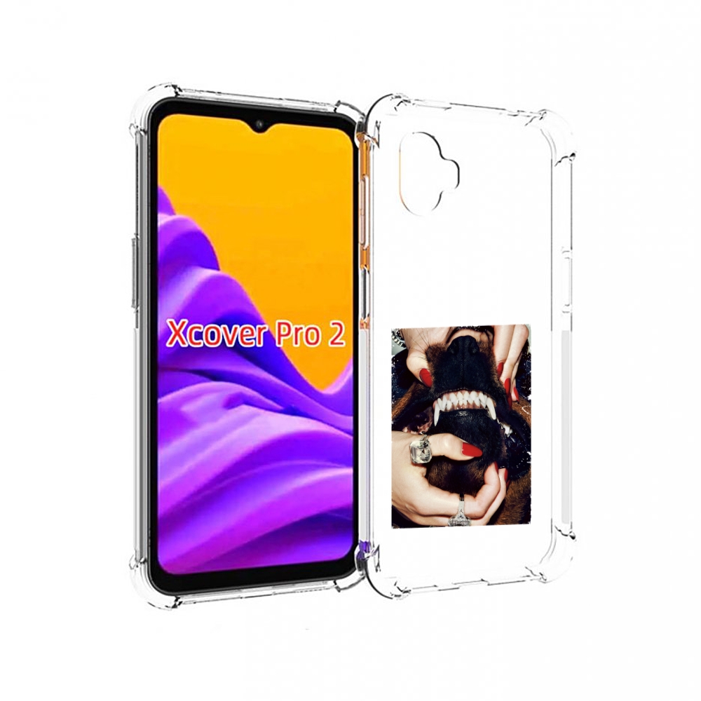 

Чехол MyPads маникюр для Samsung Galaxy Xcover Pro 2, Прозрачный, Tocco