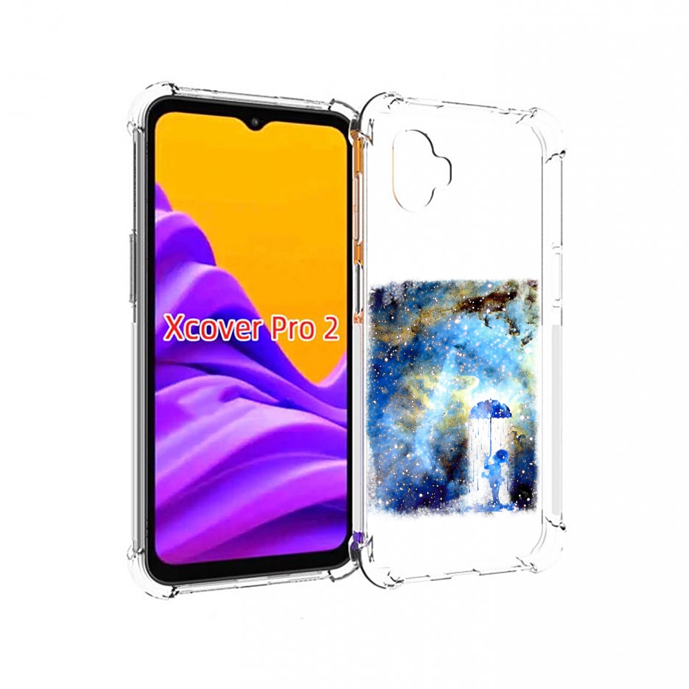 

Чехол MyPads мальчик в небе для Samsung Galaxy Xcover Pro 2, Прозрачный, Tocco