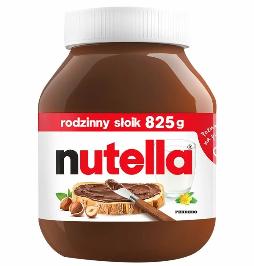 Паста Nutella ореховая с добавлением какао 825 г