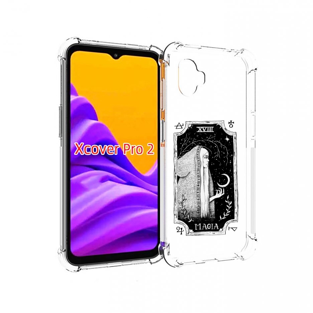 

Чехол MyPads лунная магия для Samsung Galaxy Xcover Pro 2, Прозрачный, Tocco