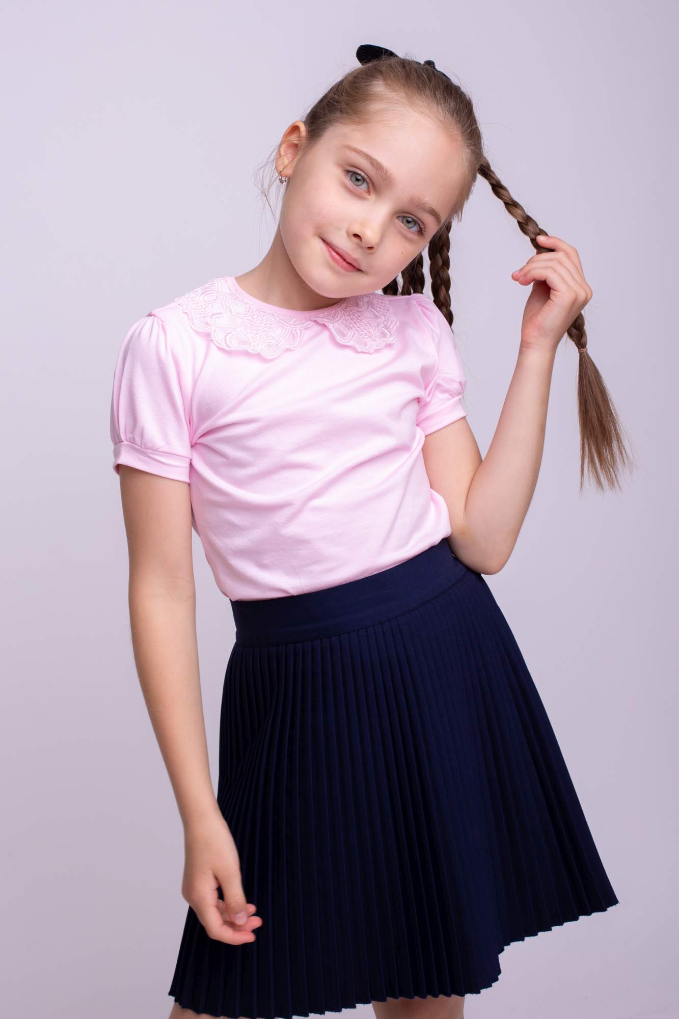 

Блузка детская Batik 0021_ШК21 цв.розовый р.134, 0021_ШК21