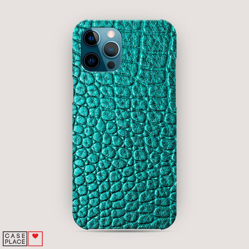 

Пластиковый чехол "Бирюзовая змея" на Apple iPhone 12 Pro Max, 12720-2