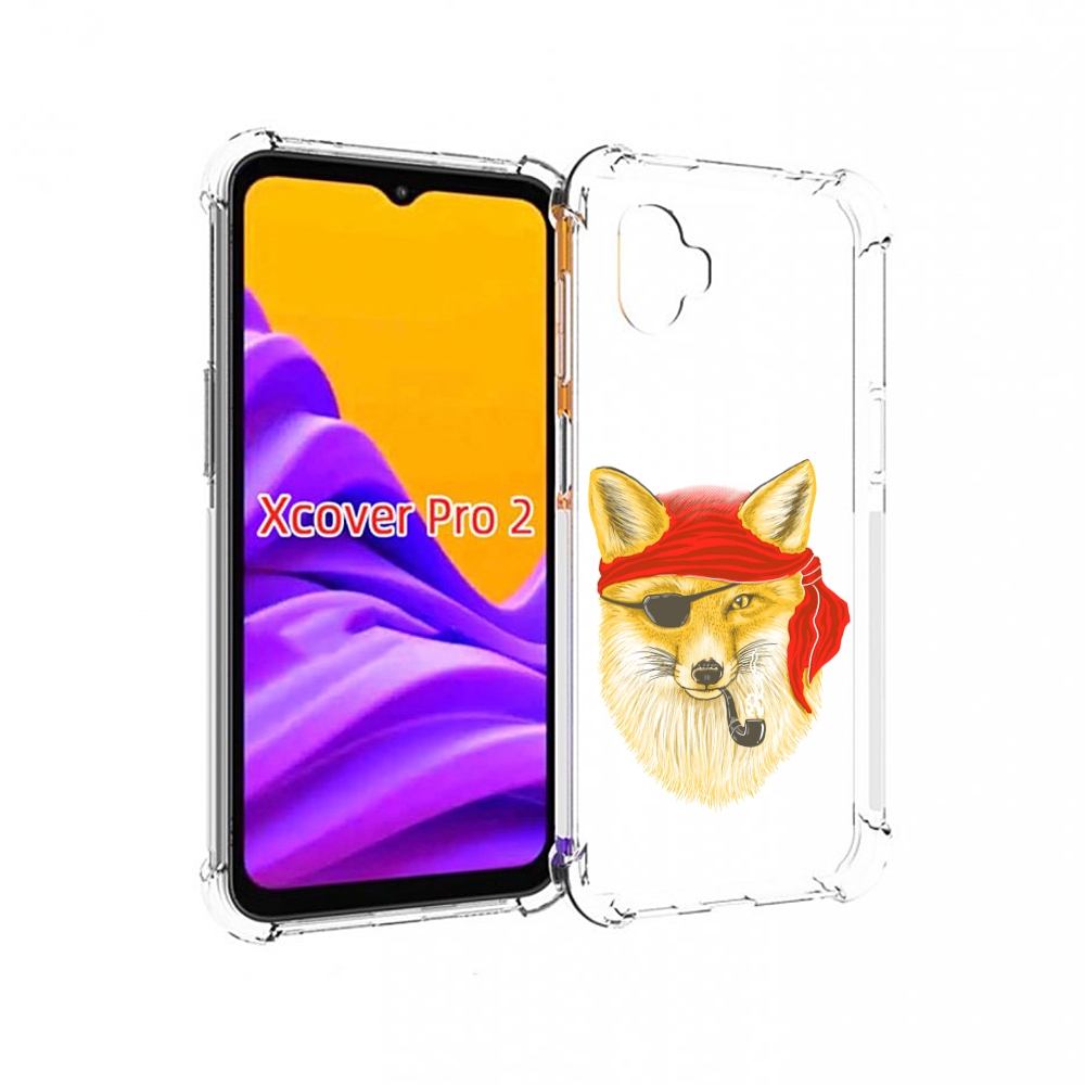 

Чехол MyPads лиса-пират для Samsung Galaxy Xcover Pro 2, Прозрачный, Tocco