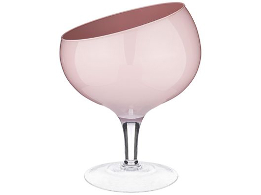 

ВАЗА НА НОЖКЕ "GISELLE ROSATO" ВЫСОТА 31СМ ДИАМЕТР 24СМ 316-1505