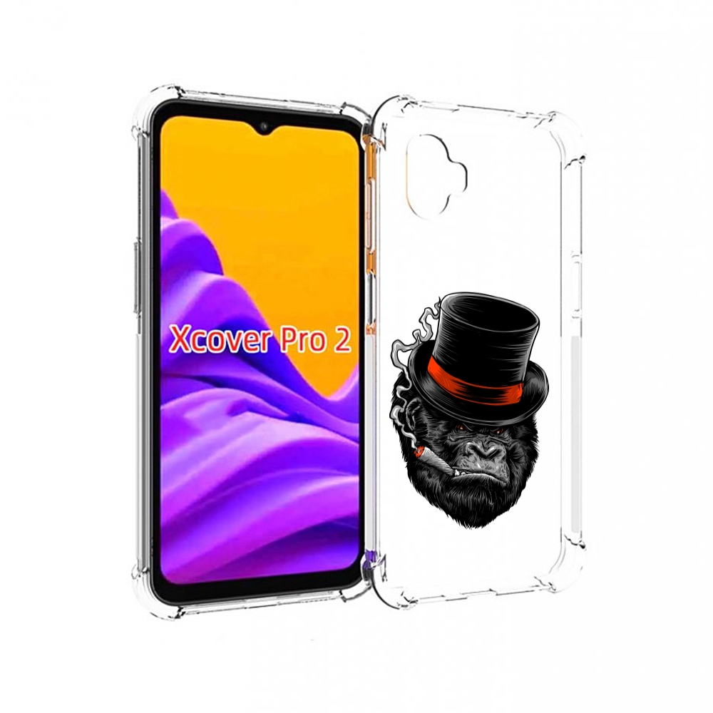 

Чехол MyPads дизайнерская горилла для Samsung Galaxy Xcover Pro 2, Прозрачный, Tocco