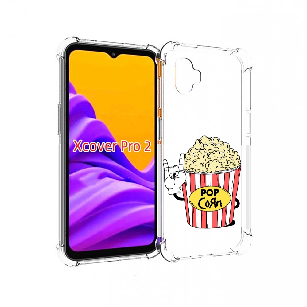 

Чехол MyPads крутой попкорн для Samsung Galaxy Xcover Pro 2, Прозрачный, Tocco