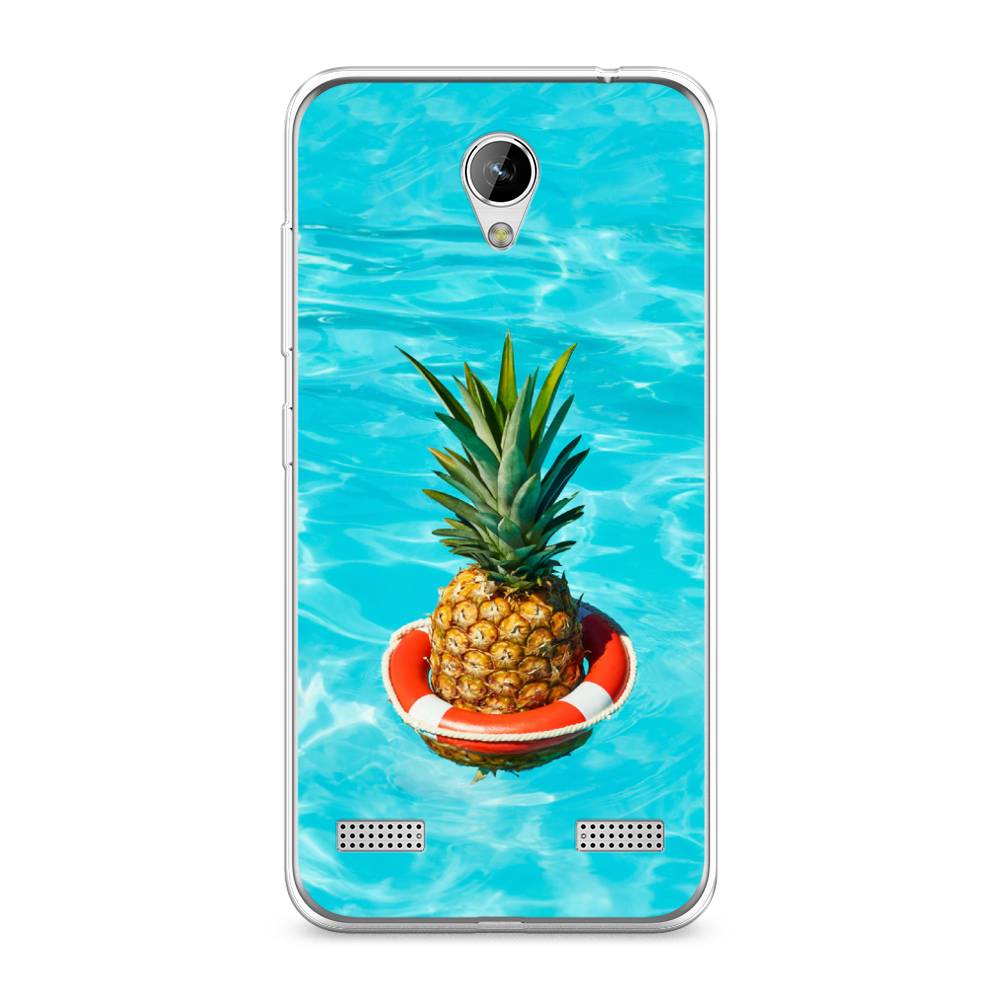 

Чехол Awog на ZTE Blade A520 / ЗТЕ Блэйд A520 "Ананас в бассейне", 132050-10
