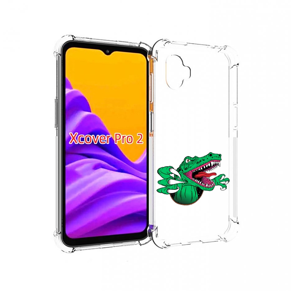 

Чехол MyPads крокодил для Samsung Galaxy Xcover Pro 2, Прозрачный, Tocco