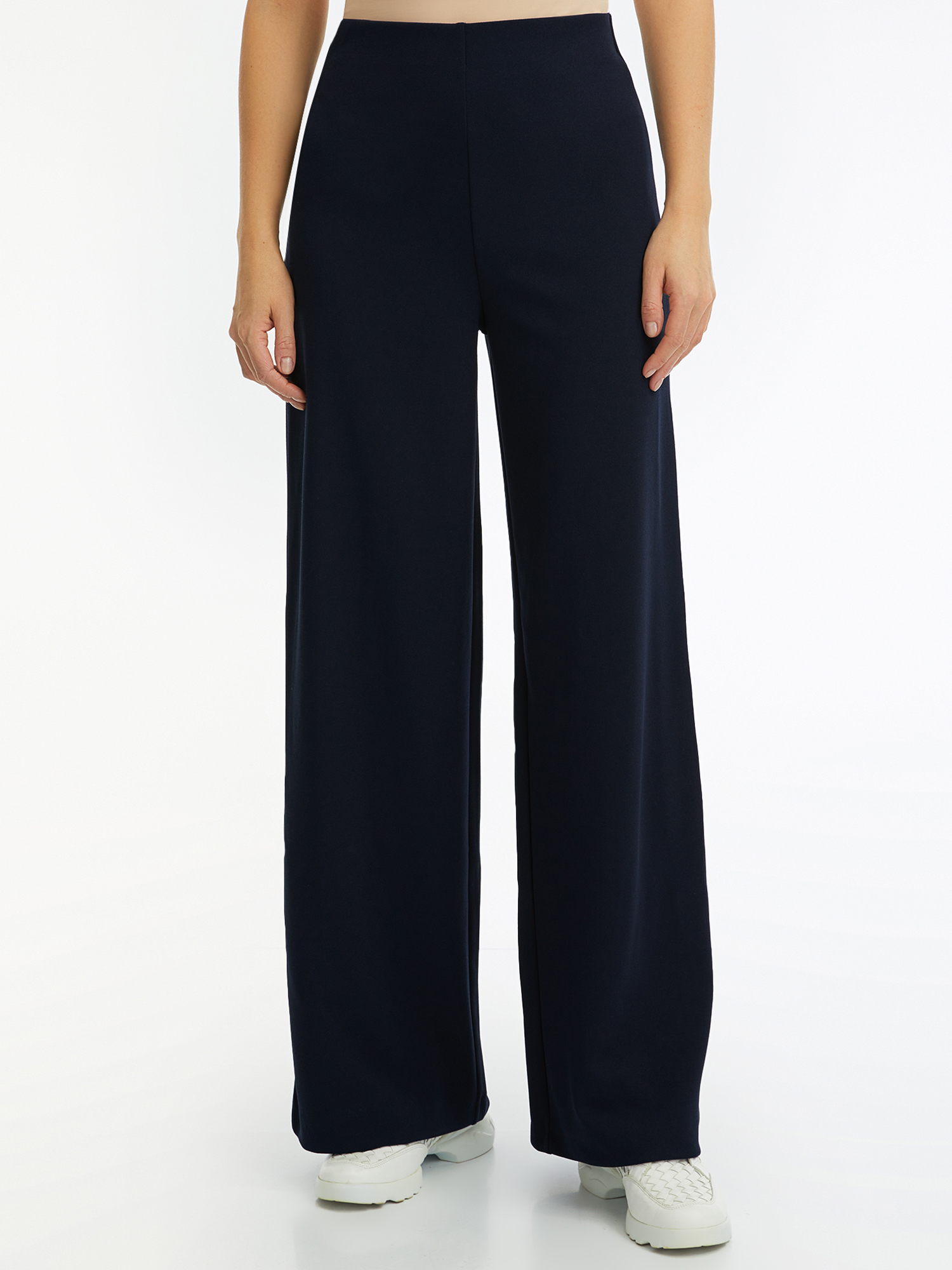 

Брюки женские oodji 18600061 синие 2XL, Синий, 18600061