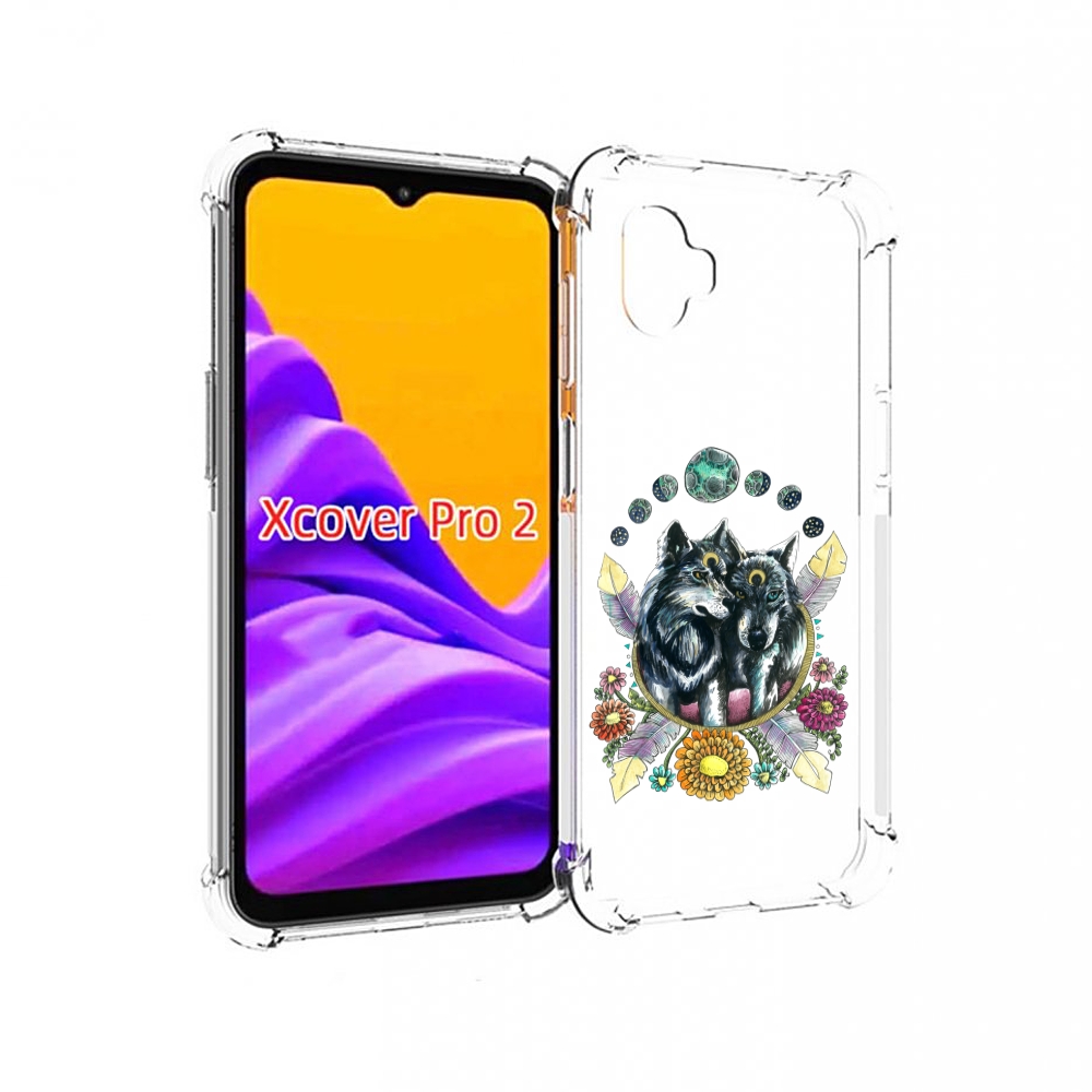 

Чехол MyPads красивые волки абстракция для Samsung Galaxy Xcover Pro 2, Прозрачный, Tocco