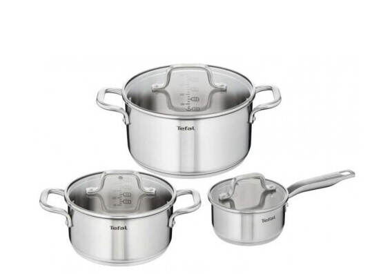 

Набор посуды Tefal VIRTUOSO 1/3,8/5,2л 14/20/24см E4926S75