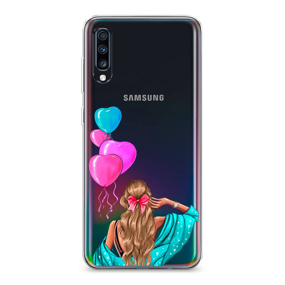 

Чехол Awog на Samsung Galaxy A70 "День Рождения", Разноцветный, 28150-7