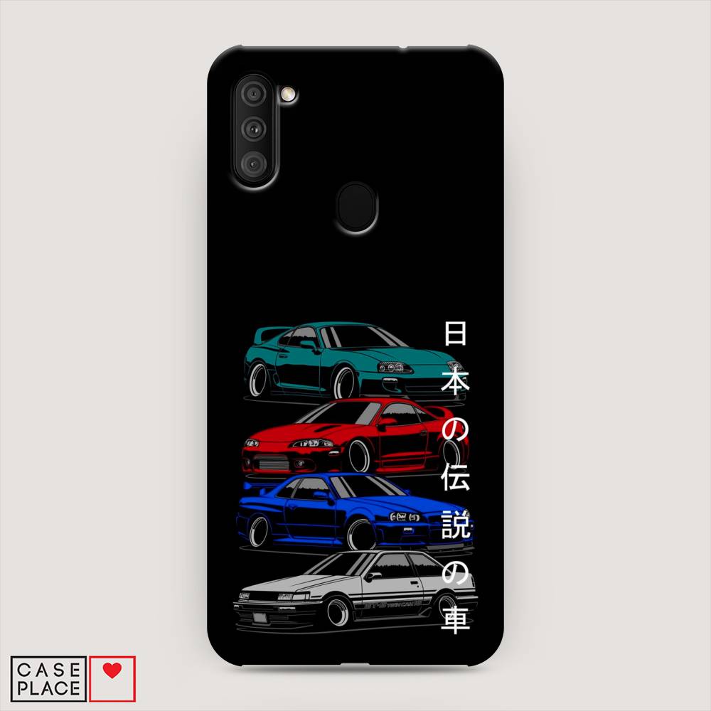 фото Пластиковый чехол "jdm legend cars" на samsung galaxy m11 awog